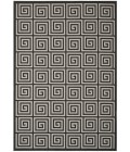 Safavieh Beach House BHS129 Light Grey / Charcoal 3' X 5' Rectangle Area Rug