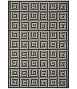 Safavieh Beach House BHS129 Light Grey / Charcoal 8' X 10' Rectangle Area Rug