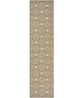 Safavieh Beach House BHS132 Cream / Beige 2'-2" X 12' Runner Area Rug