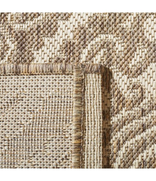 Safavieh Beach House BHS132 Cream / Beige 9' X 12' Rectangle Area Rug