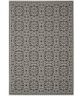 Safavieh Beach House BHS134 Light Grey / Charcoal 4' X 6' Rectangle Area Rug