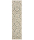 Safavieh Beach House BHS135 Aqua / Cream 2'-2" X 6' Runner Area Rug