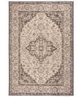 Safavieh Beach House BHS137 Creme / Brown 3' X 5' Rectangle Area Rug