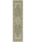 Safavieh Beach House BHS137 Green / Creme 2'-2" X 14' Runner Area Rug