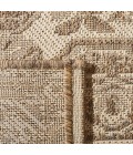 Safavieh Beach House BHS138 Cream / Beige 6'-7" X 6'-7" Round Area Rug