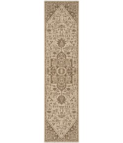 Safavieh Beach House BHS138 Beige / Cream 2'-2" X 6' Runner Area Rug