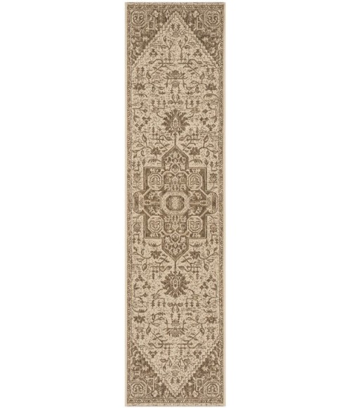 Safavieh Beach House BHS138 Beige / Cream 2'-2" X 6' Runner Area Rug
