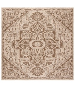 Safavieh Beach House BHS138 Beige / Cream 6'-7" X 6'-7" Square Area Rug