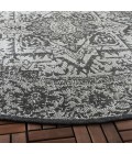 Safavieh Beach House BHS139 Light Grey / Charcoal 3' X 5' Rectangle Area Rug