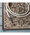Safavieh Beach House BHS139 Creme / Brown 2'-2" X 12' Runner Area Rug