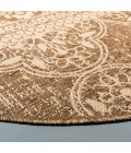 Safavieh Beach House BHS174 Cream / Beige 6'-7" X 6'-7" Square Area Rug