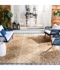 Safavieh Beach House BHS174 Cream / Beige 5'-3" X 7'-6" Rectangle Area Rug