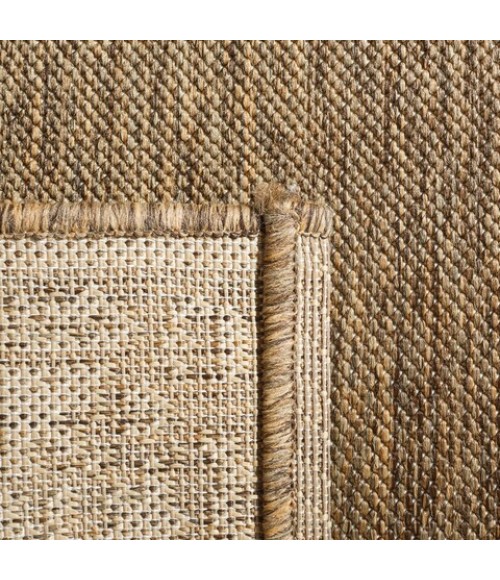 Safavieh Beach House BHS180 Cream / Beige 6'-7" X 6'-7" Square Area Rug