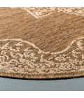 Safavieh Beach House BHS180 Cream / Beige 6'-7" X 6'-7" Square Area Rug
