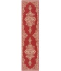 Safavieh Beach House BHS180 Red / Creme 2'-2" X 8' Runner Area Rug