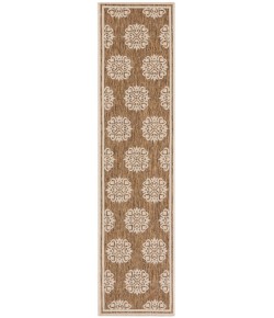 Safavieh Beach House BHS181 Beige / Cream 2'-2" X 8' Runner Area Rug