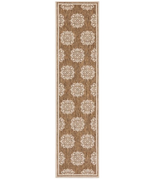 Safavieh Beach House BHS181 Beige / Cream 2'-2" X 8' Runner Area Rug
