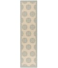 Safavieh Beach House BHS181 Cream / Aqua 2'-2" X 10' Runner Area Rug