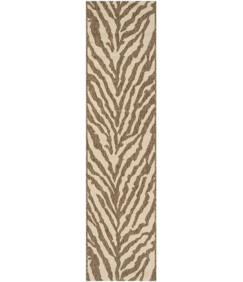 Safavieh Beach House BHS182 Cream / Beige 2'-2" X 10' Runner Area Rug