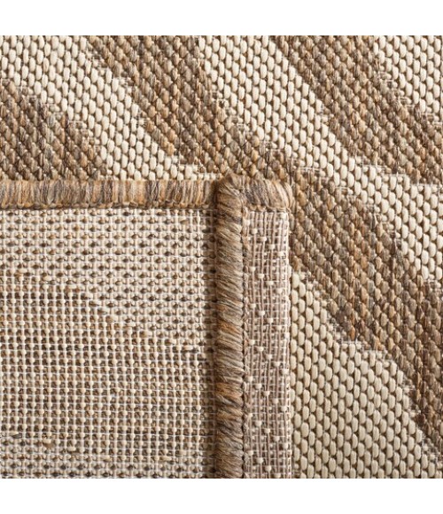 Safavieh Beach House BHS182 Cream / Beige 4' X 6' Rectangle Area Rug