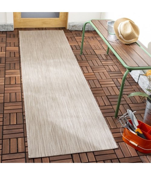 Safavieh Beach House BHS218 Beige 2'-2" X 6' Runner Area Rug