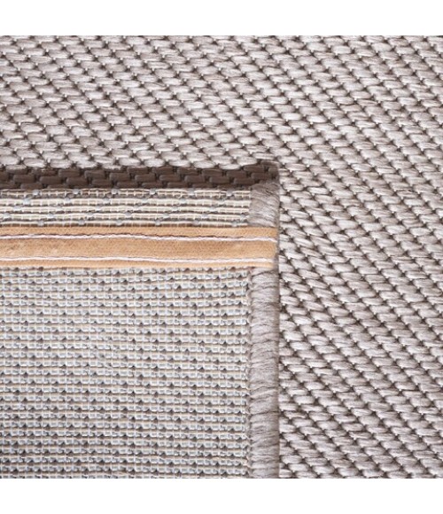 Safavieh Beach House BHS218 Beige 6'-7" X 6'-7" Round Area Rug