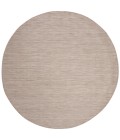 Safavieh Beach House BHS218 Beige 6'-7" X 6'-7" Round Area Rug