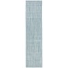 Safavieh Beach House BHS218 Aqua 2'-2" X 6' Runner Area Rug