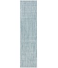 Safavieh Beach House BHS218 Aqua 2'-2" X 12' Runner Area Rug