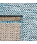Safavieh Beach House BHS218 Aqua 6'-7" X 6'-7" Round Area Rug