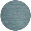 Safavieh Beach House BHS218 Turquoise 6'-7" X 6'-7" Round Area Rug