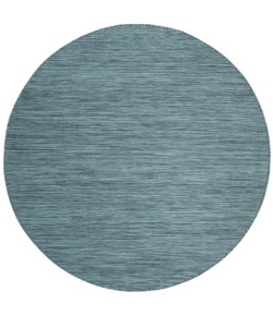 Safavieh Beach House BHS218 Turquoise 6'-7" X 6'-7" Round Area Rug