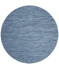 Safavieh Beach House BHS218 Blue 6'-7" X 6'-7" Round Area Rug
