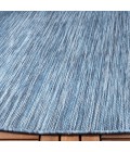 Safavieh Beach House BHS218 Blue 6'-7" X 6'-7" Round Area Rug