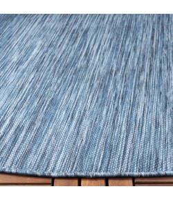 Safavieh Beach House BHS218 Blue 6'-7" X 6'-7" Round Area Rug