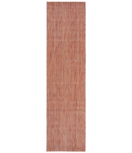 Safavieh Beach House BHS218 Rust 2'-2" X 4' Accent Area Rug