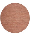 Safavieh Beach House BHS218 Rust 6'-7" X 6'-7" Round Area Rug