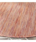 Safavieh Beach House BHS218 Rust 6'-7" X 6'-7" Round Area Rug
