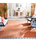 Safavieh Beach House BHS218 Rust 3' X 5' Rectangle Area Rug
