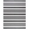 Safavieh Beach House BHS222 Light Grey / Charcoal 3' X 5' Rectangle Area Rug