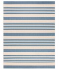 Safavieh Beach House BHS222 Beige / Blue 4' X 6' Rectangle Area Rug