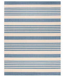 Safavieh Beach House BHS222 Beige / Blue 4' X 6' Rectangle Area Rug