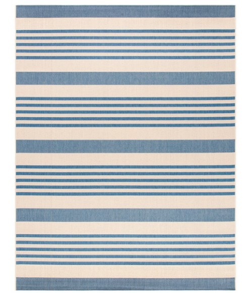 Safavieh Beach House BHS222 Beige / Blue 4' X 6' Rectangle Area Rug