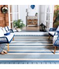Safavieh Beach House BHS222 Beige / Blue 4' X 6' Rectangle Area Rug