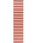 Safavieh Beach House BHS222 Beige / Red 2'-2" X 6' Runner Area Rug