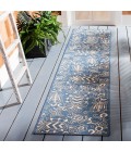 Safavieh Beach House BHS246 Blue / Beige 2'-2" X 8' Runner Area Rug