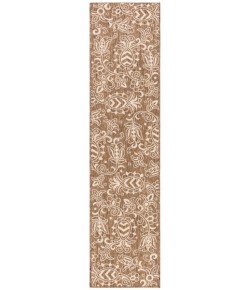 Safavieh Beach House BHS246 Brown / Beige 2'-2" X 8' Runner Area Rug