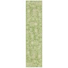 Safavieh Beach House BHS246 Green / Beige 2'-2" X 8' Runner Area Rug