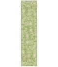 Safavieh Beach House BHS246 Green / Beige 2'-2" X 8' Runner Area Rug