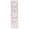 Safavieh Blair Washable BLR202 Beige / Rust 2'-2" X 8' Runner Area Rug